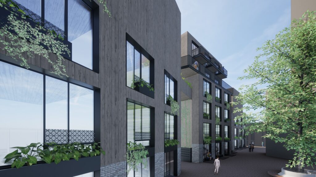 Brammelerdwarsstraat binnenplein