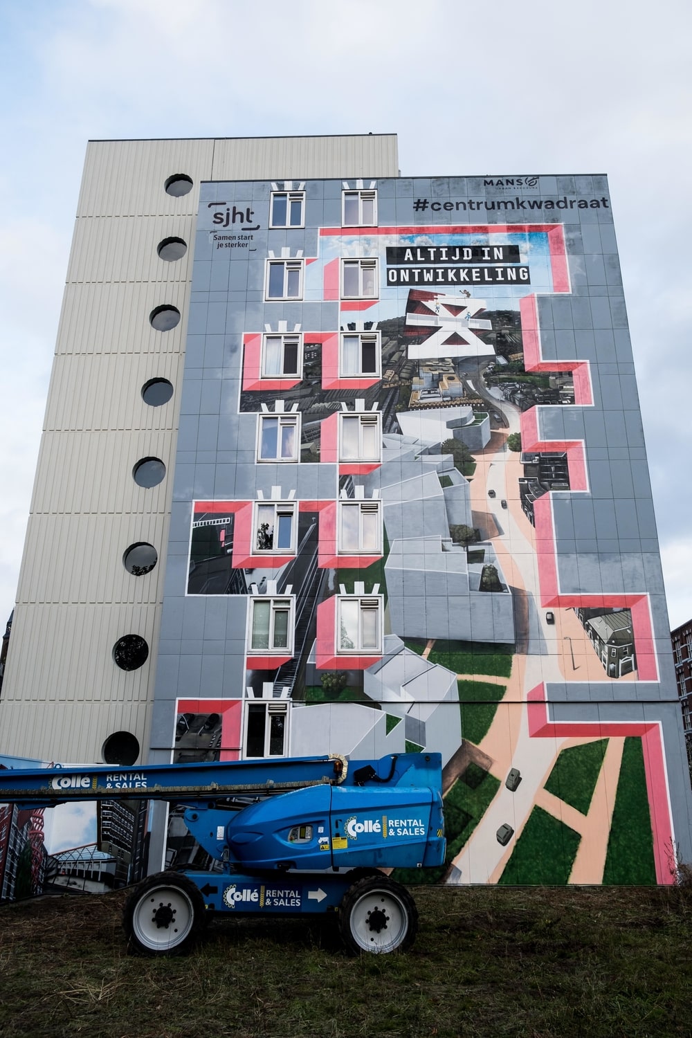 Centrumkwadraat street art gemeente enschede